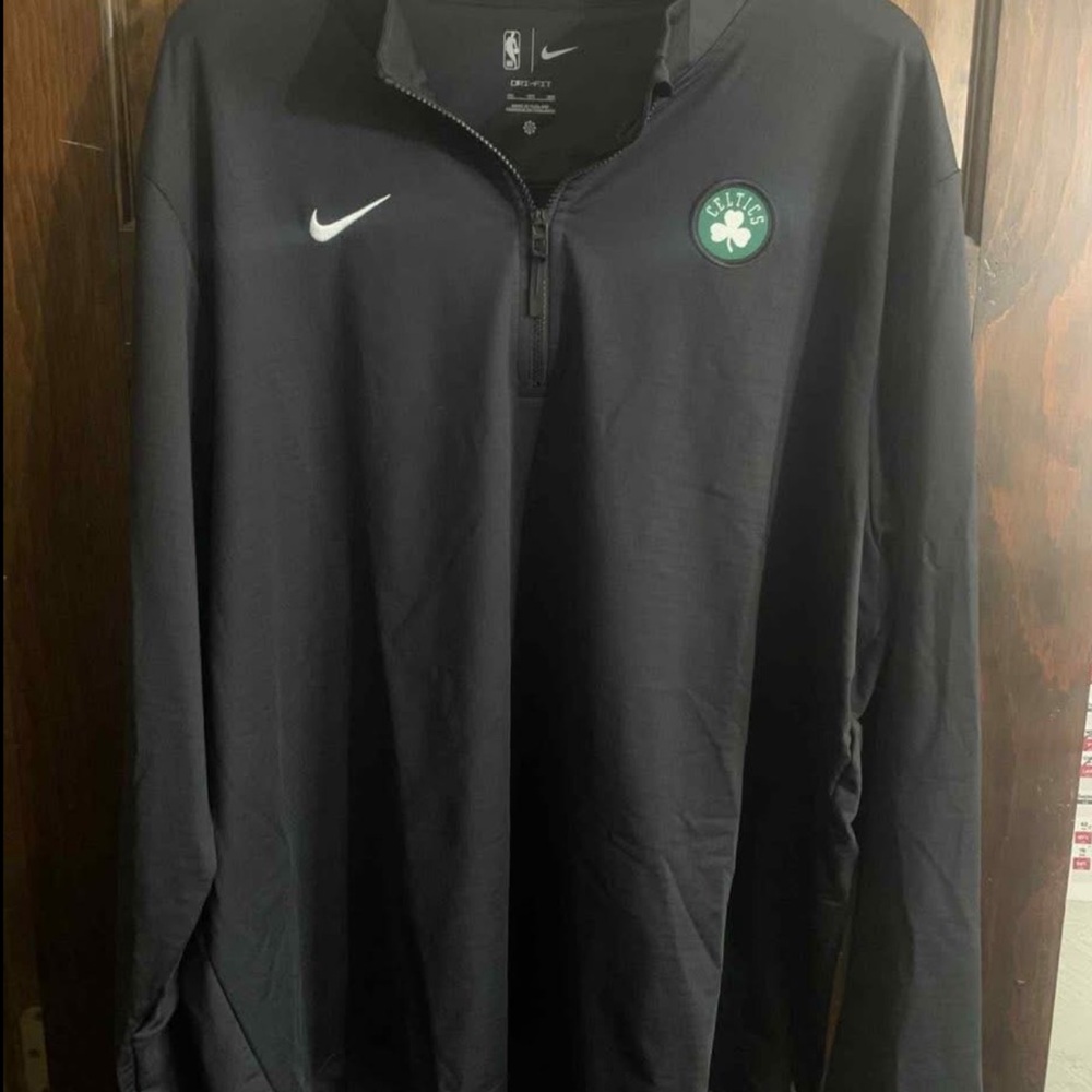Boston Celtics Nike Quarter-Zip (coach) Pullover 3xl